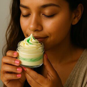 Whipped Lemon-Lime Body Butter Cream